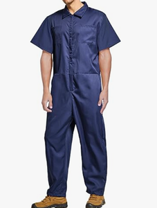 Overol de Trabajo Ligero de Manga Corta para Hombre, Uniforme de Seguridad, Overol a Precio de Mayoreo - Product Image 3