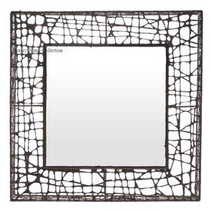 Stylish Antler Design Metal Home Decor <b>Wall</b> <b>Mirror</b> Round Shape Gold Color Handmade Attractive Design Metal Creative Arts - Product Image 6