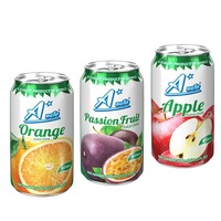 Jus de LIVRAISON RAPIDE du Vietnam Anuta Ananas Boisson de jus de fruits Peut 330ml avec Certificat Iso Halal Haccp Boisson et nourriture