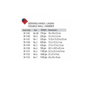 Pot de service élégant en acier inoxydable martelé idéal pour un usage domestique, un restaurant ou une présentation de buffet - Product Image 2