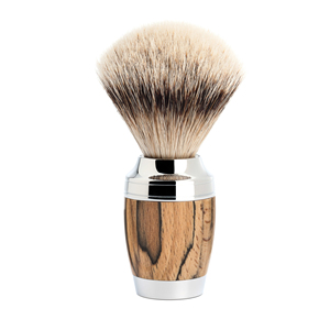 Pinceau à raser Badger avec manche en bois et poils de haute qualité pour le rasage humide par une entreprise réputée - Product Image 1