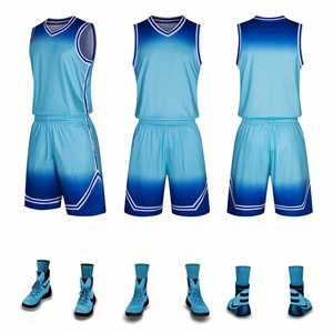 Custom Mens Quick Dry Basketball Uniform Set Professional Throwback Shirts with Team Name and Logo Print Plus Size for Adults - Product Image 4