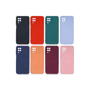 Coque en silicone premium JoieCreatif Mara Launch Edition pour Samsung Galaxy A12 Vert foncé, protection arrière souple en silicone - Product Image 3