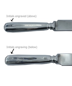 Ensemble de couverts personnalisés en acier inoxydable étain 5 pièces faits à la main, parfaits pour les restaurants et les célébrations de mariage - Product Image 3
