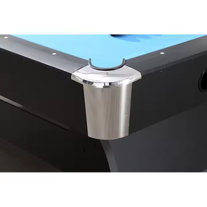 Mesa de Billar Profesional de 2.2m de Alta Calidad con Logotipo Personalizable y Troneras Metálicas para Entretenimiento Familiar - Product Image 4