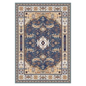 Tapis RUGS DEPOT LXDP-1003, vente en gros, gris anthracite, tapis traditionnel oriental imprimé numériquement, lavable en machine, chenille, antidérapant - Product Image 1