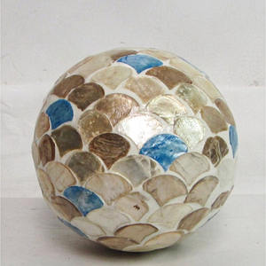 Bolas de mopa de mosaico artesanal para Decoración de mesa Bola de madreperla al por mayor disponible en todos los tamaños y colores - Product Image 3