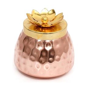 Utilisation décorative standard de pot d'écrou de fruits secs pour les cadeaux d'artisanat d'affaires et la décoration de Diwali nouveau pot décoratif de fruits secs - Product Image 3