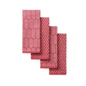 <b>Terry</b> High Density Pink Embroidered Golf Kitchen Towel 40x65cm 360GSM Ultra Absorb Design For Resorts Supermarkets & <b>Bulk</b> Buyers - Product Image 3