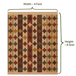 Handwoven Cotton Luxury Organic Knotted Rug Customizable Rectangle Indoor Carpet for Modern Living Room Bedroom Area Rugs Sets - Product Image 5