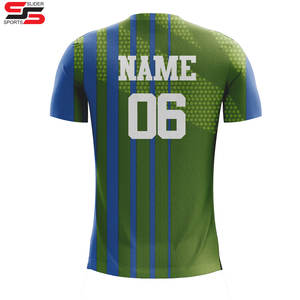 Camiseta de fútbol con estampado de sublimación, kits de camiseta de fútbol transpirable personalizados, uniformes de equipo escolar, Kit de ropa de equipo de fútbol - Product Image 2