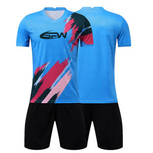 Uniformes de football Kits de football personnalisés en vrac Impression par sublimation en polyester à séchage rapide Usine de vêtements de sport OEM vierge respirante - Product Image 2