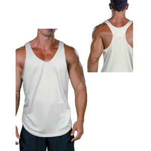 Débardeur pour hommes à utiliser dans la salle de sport Conçu avec un ajustement confortable et une durabilité Parfait pour les séances d'entraînement Exercice en plein air et utilisation sportive - Product Image 2