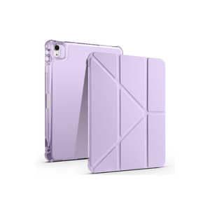 Étui de protection pliable Netzy Lilac pour iPad Air 11 2025 M3 SAFA, design folio avec support et porte-stylet en TPU, PU, PC - Product Image 1