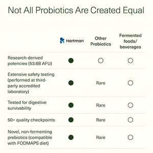 Prebiyotik ve probiyotik kapsüller, dengeli probiyotik ve prebiyotik harman ile sindirim, bağırsak sağlığı ve bağışıklığı destekler - Product Image 4