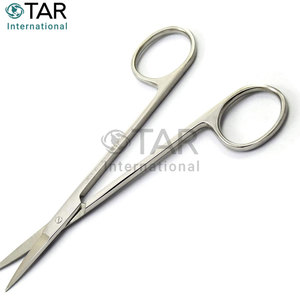 Tijeras para encías Iris rectas de 4,52 pulgadas, acero inoxidable de alta calidad, proveedor a granel, instrumentos médicos quirúrgicos de ortodoncia Dental - Product Image 5