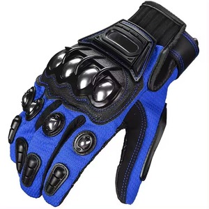 Guantes de moto de materiales personalizados para hombre y mujer con tu propio logotipo/diseño Guante de moto de carreras con rango bajo - Product Image 3