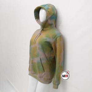 Vente en gros Pull à capuche unisexe surdimensionné imprimé sur mesure Streetwear de gymnastique pour hommes et femmes Training Jogging Winter Tie-Dye Design - Product Image 3