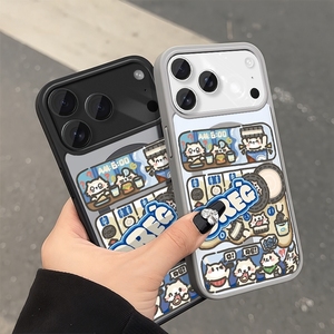 เคสโทรศัพท์เปล่าแบบแม่เหล็กสำหรับพิมพ์ลายซับลิเมชั่น สีขาว รุ่นใหม่ สำหรับ iPhone 11 ถึง 17 Pro Max วัสดุ TPU นิ่ม ลายดอกไม้และสัตว์ ดีไซน์ unisex - Product Image 4