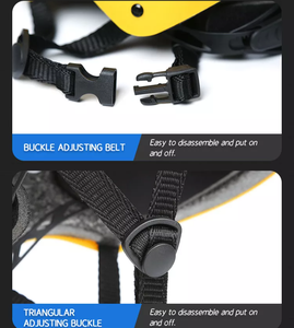 หมวกกันน็อคจักรยานสำหรับเด็ก ABS แบบปรับได้หมวกแข็งแบบปลอดภัยระบายอากาศได้อุปกรณ์ป้องกันสำหรับการขี่และปีนเขากลางแจ้งสำหรับเด็กผู้ใหญ่ - Product Image 6