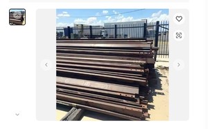 Rails en acier utilisés de qualité R50-R65 la meilleure ferraille de qualité HMS1 pour la fusion - Product Image 2