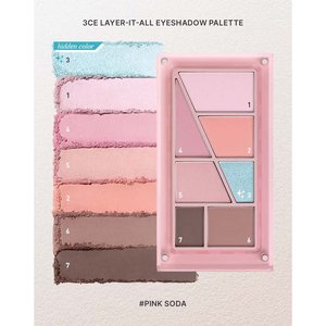 Per Palette di ombretti 3CE con rivestimento impermeabile senza crudeltà e finitura luminosa per uso quotidiano tavolozza trucco - Product Image 6