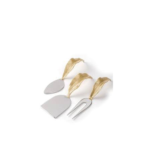 Coupe-fromage en acier inoxydable, ensemble de couteaux à beurre en laiton, mini ensemble de couteaux à fromage, coupe-fromage et utilisation à la main - Product Image 3