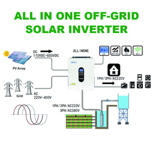 7.5KW 110V DC đầu vào tinh khiết Sine Wave sóng Bảo vệ đầy đủ MPPT năng lượng mặt trời biến tần 230VAC 3 pha off-lưới đầu ra biến tần - Product Image 5