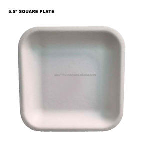 Assiettes et bols jetables en bagasse ronde écologique de qualité supérieure 180ml Restauration de mariage biodégradable - Product Image 6