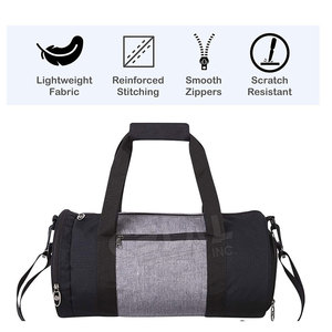 Bolsa de gimnasio con logotipo personalizado para hombre y mujer, bolsa deportiva impermeable plegable para gimnasio, venta al por mayor - Product Image 2