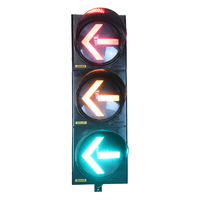 Tête de signalisation LED Ileri Trafik 5 mm pour feux de circulation, diamètre 300 mm, triple tête, LED rouges/jaunes/vertes, polycarbonate résistant aux UV