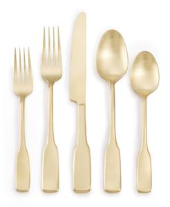 Ensemble de couverts en or mat de qualité supérieure, couverts élégants pour les restaurants, les hôtels et les événements, utilisation en restauration, vente en gros en provenance d'Inde - Product Image 4