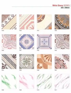 Vistaar Brand Latest Ordinary Inkjet <b>Printed</b> Design Glossy Rectified Rustic Surface Glazed Ceramic Floor Tiles 12x12 300x300mm - Product Image 2