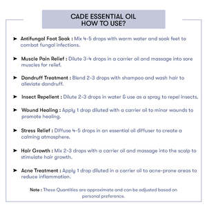 Aceite Esencial Puro al 100% de Pino y Árbol de Té de Grado Cosmético Cade para Hidratar, Reafirmar, Mejorar el Busto y Nutrir - Product Image 4