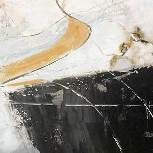 Coppie di due decorazioni da parete dipinte a mano Set moderno astratto di arte della parete - Product Image 2