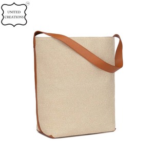 Sac fourre-tout en jute réutilisable pour femme, écologique, prix d'usine en gros, avec votre logo - Product Image 3