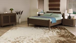 Juego de alfombras de lana anudadas a mano de alta calidad Diseño de patrón abstracto - Product Image 5