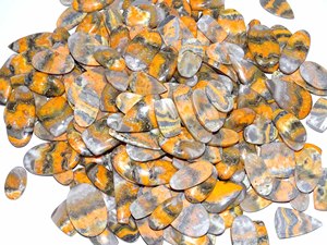 Personalizable Natural Bumble Bee Jasper Cabujón AAA + Calidad Suelta Piedra preciosa Forma mixta Cuarzo de Rare Source - Product Image 6