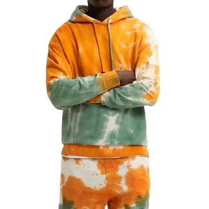 Ensemble de survêtement deux pièces pour homme, couleur unie, avec sweat à capuche et short à poche kangourou – Idéal pour l'été – Meilleurs bas de sport - Product Image 2