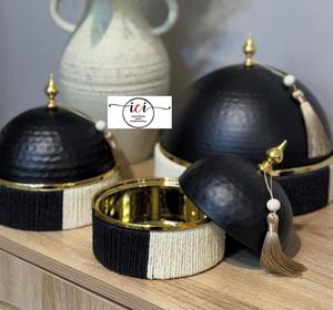 2025 latest Table Top Serving Bowl Dry Fruit Storage Box for Home Eid Hajj Celebration <b>Parties</b> for Ramadan Tableware <b>Decorations</b> - Product Image 2