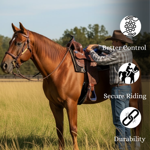 Selle anglaise de qualité supérieure en cuir occidental pour les courses de barils et le plaisir des sentiers selles de chevaux occidentaux - Product Image 3