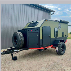 Off Road Mini Aluminium Caravan/ Camper Trailer for Off-Road Outdoor Camping & Travel Versatile RV Trailer Available - Product Image 3