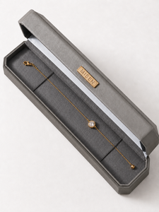 Maßgefertigte Graue Achteckige Quadratmuster Luxus-Leder Schmuckverpackungsbox für Ring Halskette Armband Präsentationsbox Logo <span class=keywords><strong>MISEN</strong></span> Marke - Product Image 4