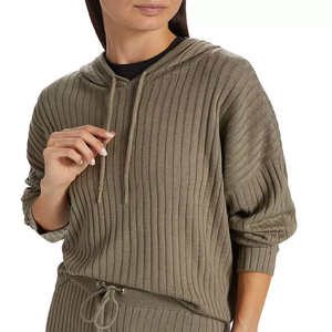 Primmum qualité 100% Polyester coton femmes pull à capuche sweat femmes fermeture éclair complète mouche sweat à manches longues Pull 2025 - Product Image 3