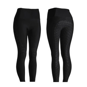 Stretchable <b>Horse</b> <b>Riding</b> Leggings Women Pants Custom Wholesale Bulk Equestrian Clothing Full Grip Tights - Product Image 5