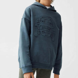 Mejor Precio con capucha Basics Algodón Mezclado 3D Impreso Sudaderas con capucha Hombres Diseño en relieve Manga regular Estilo Oem Disponible Relieve Sudadera con capucha - Product Image 5