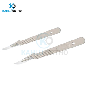 Kahlu มีดผ่าตัดสแตนเลสสตีลที่มีคุณภาพดีที่สุด, อุปกรณ์เกี่ยวกับศัลยกรรมกระดูกและใบมีดทำให้แหล่งจ่ายไฟด้วยตนเอง - Product Image 2
