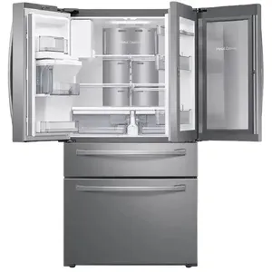 Versand bereit HOT SALES 28 cu. ft. Food Showcase 4-türiger Kühlschrank mit französischer Tür aus Edelstahl Brand neu