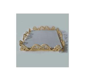 Bandeja de servicio de comida personalizada china, pegatina cuadrada impresa, artesanías de madera, mesa flotante decorativa - Product Image 4