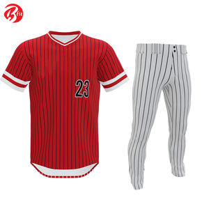 Uniforme de Equipo Deportivo Transpirable, Ropa de Entrenamiento de Béisbol y Softbol para Empresas, 100% de Poliéster, Novedad - Product Image 2